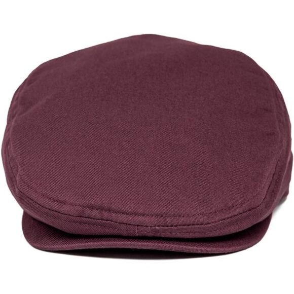 Men Ivy Cap Cotton Twill Newsboy Flat Cap - Picture 3 of 8